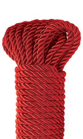 Fetish Fantasy Series Deluxe Silky Rope Red 32ft