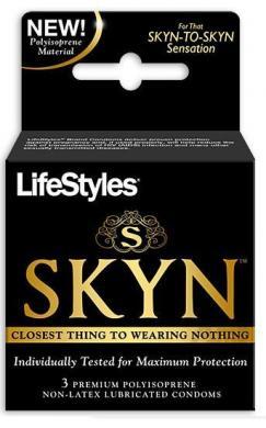 Lifestyles Skyn Non-Latex Condoms 3 Pack