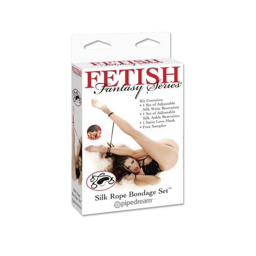 Fetish Fantasy Series Beginner's Silk Rope Bondage Set