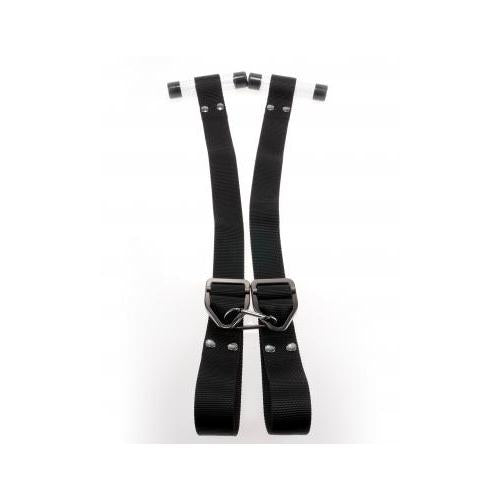 Sir Richard's Command Bondage Door Cuffs Black