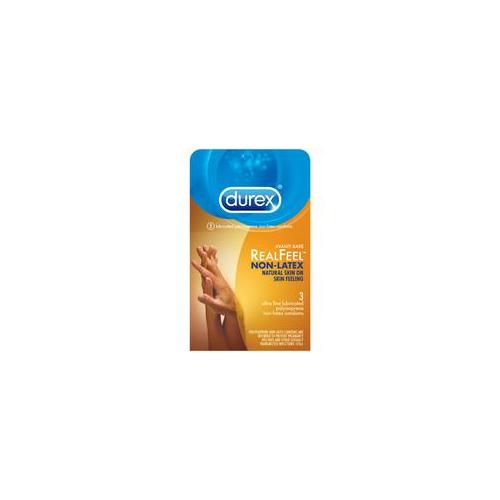 Durex Avanti Bare Real Feel Non Latex Condoms 3pk