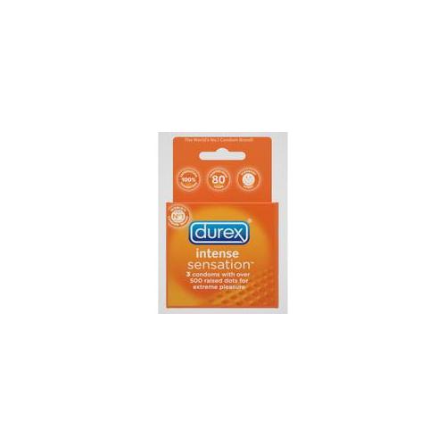 Durex Intense Sensation Extra Large Condoms Dots 3 Pack