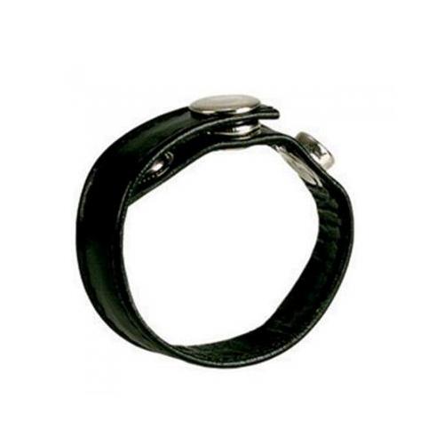 Black Leather Ring