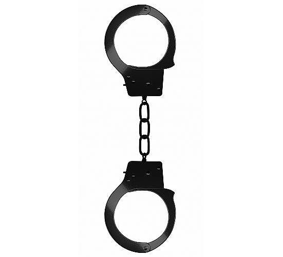 Ouch Beginners Handcuffs Metal Black