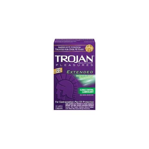 Trojan Extended Pleasure 12Pk